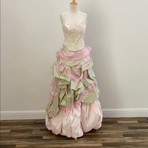 Two piece 🌸Evening dress